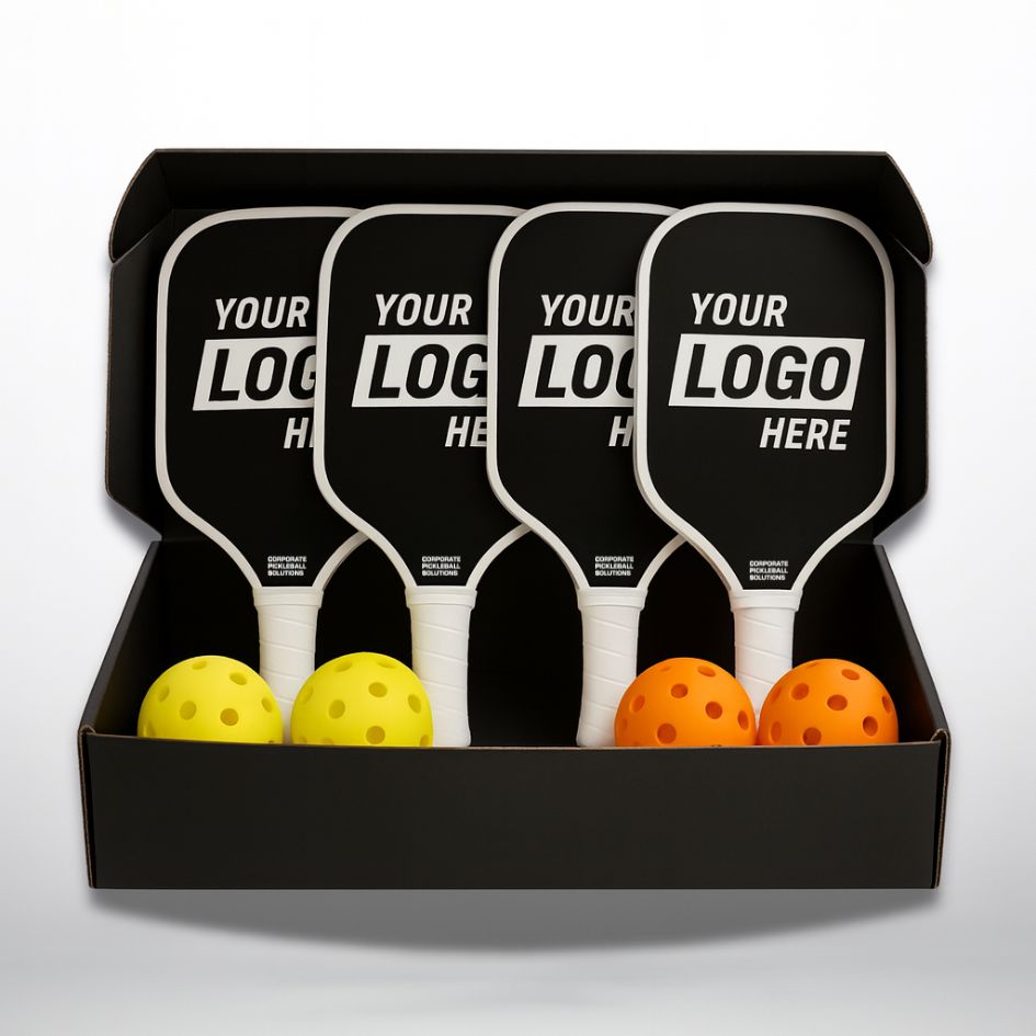 Performance 4 Pickleball Paddle Set - Fiberglass | 10 Custom Sets