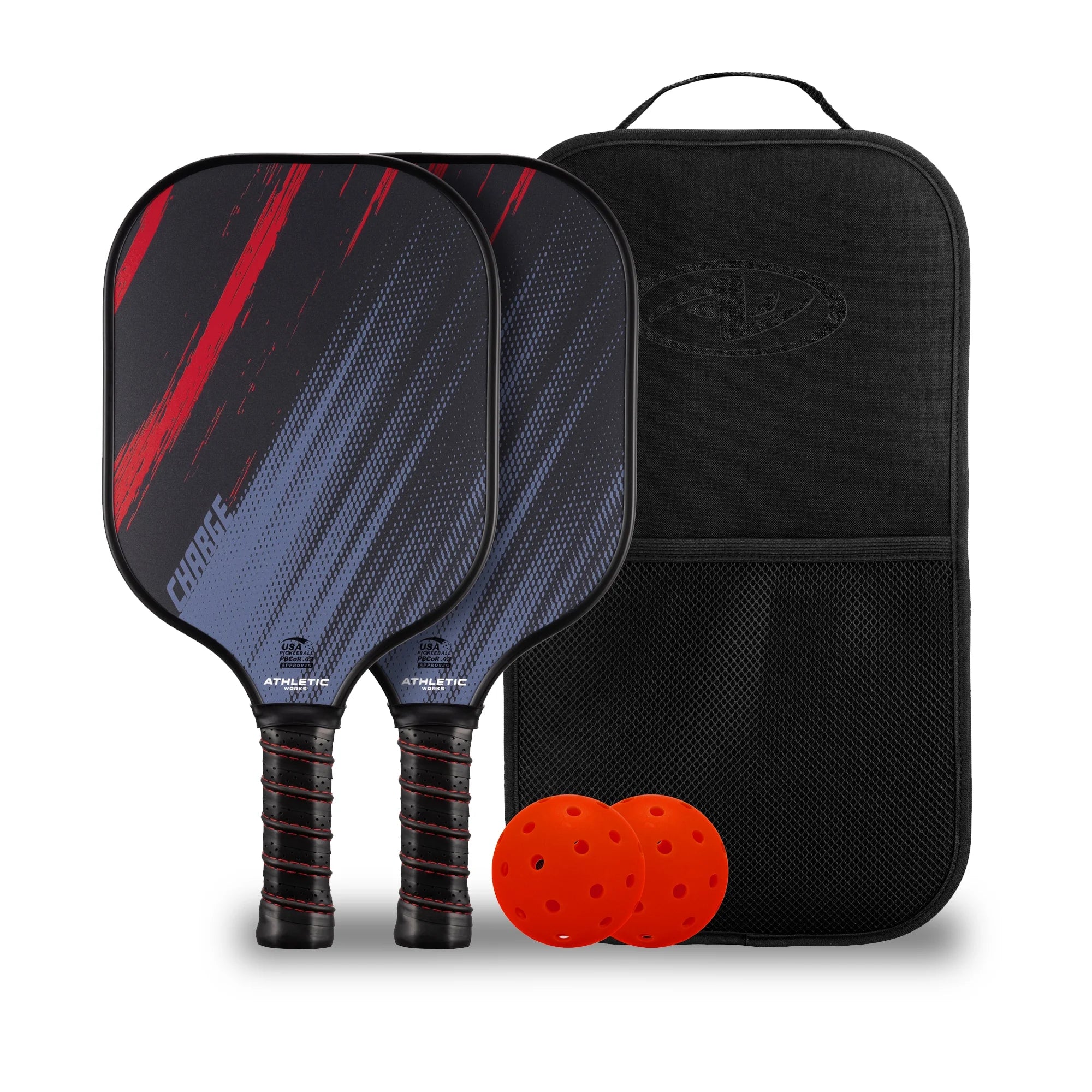 2 Pickleball Paddle Set - Graphite | 10 Sets